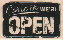 Open Sign 1 1/2 x 2 1/4-0