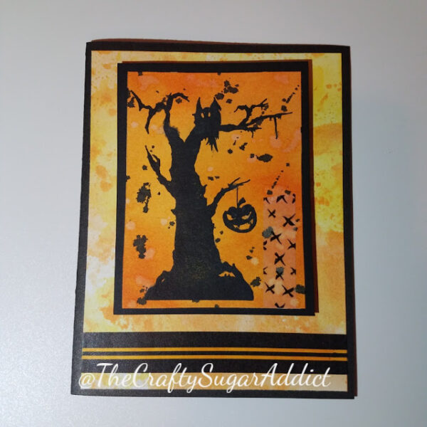 Halloween Tree Silhouette 3 x 3 1/2-77420