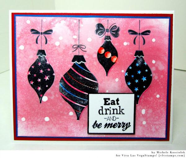 Eat Drink and Be Merry 1 1/2 x 1 1/4-60098