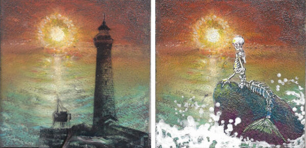 Lighthouse Scene 3 3/4 x 4 1/2-40415