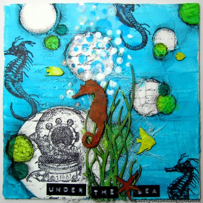 Whimsical Diver 2 3/4 x 2 1/2-43815