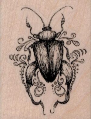 Fancy Scarab/Beetle 2 x 2 1/2-0