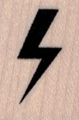 Solid Lightning Bolt 1 x 1 1/4-0