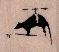 Banksy Helicopter Rat 1 1/4 x 1-0