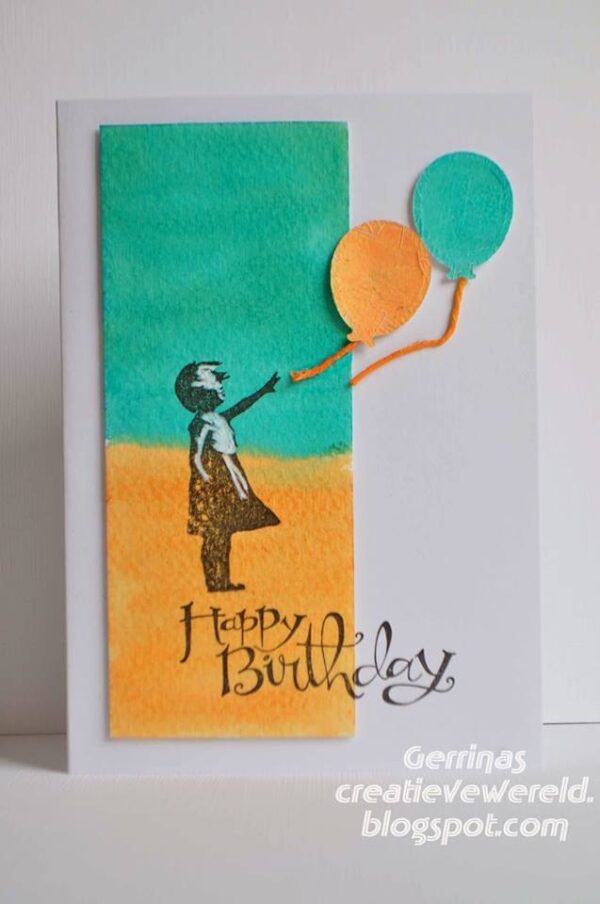 Banksy Balloon Girl 2 3/4 x 3-91592