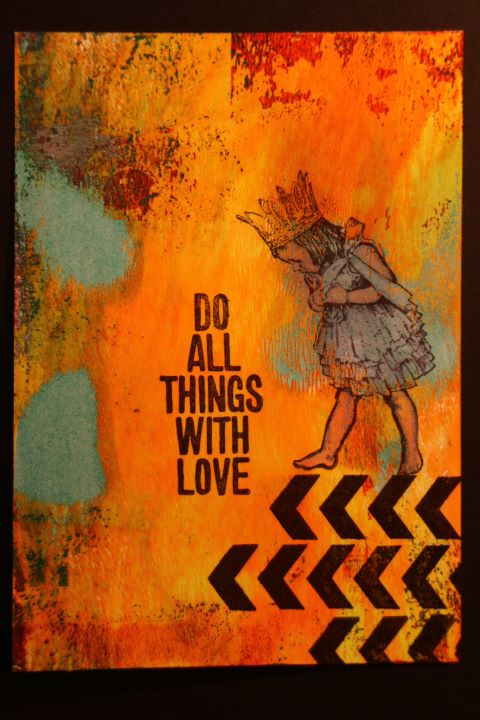 Do All Things With Love 1 1/4 x 2-43307