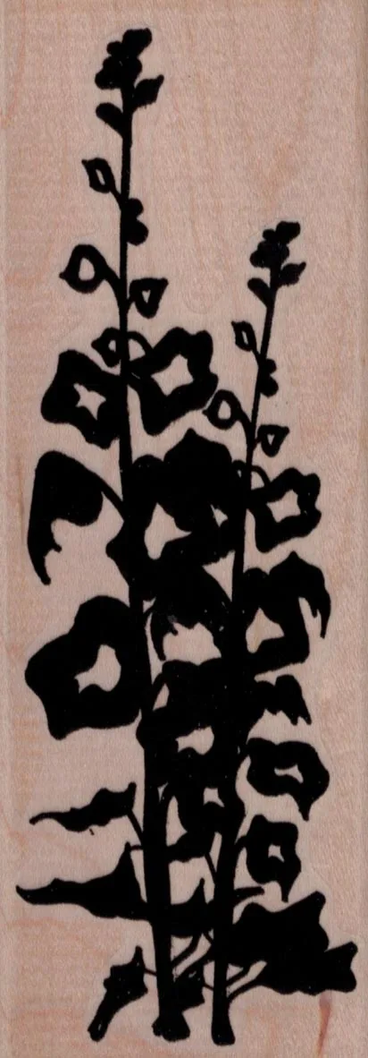 Wildflowers Silhouette 2 1/4 x 6-0