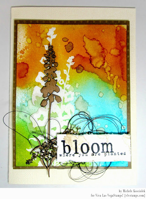 Bloom where you are planted 1 x 2 3/4-44039
