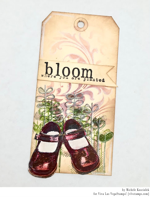 Bloom where you are planted 1 x 2 3/4-93402