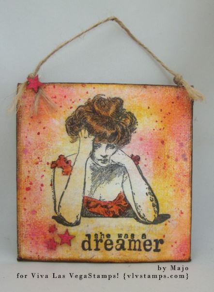 She was a dreamer 3/4 x 2-93477