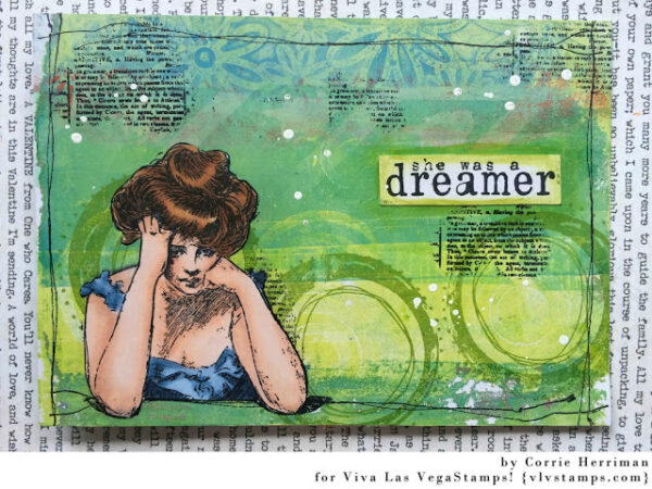 She was a dreamer 3/4 x 2-46532