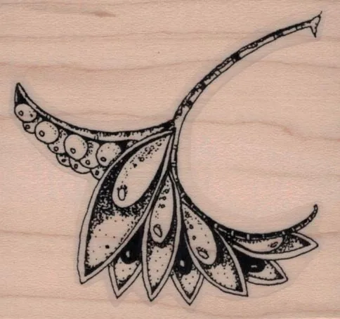 Whimsical Seed Pod 2 1/2 x 2 1/2-0