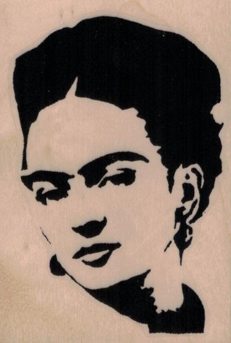 Banksy Frida Kahlo 2 1/2 x 3 1/2-0