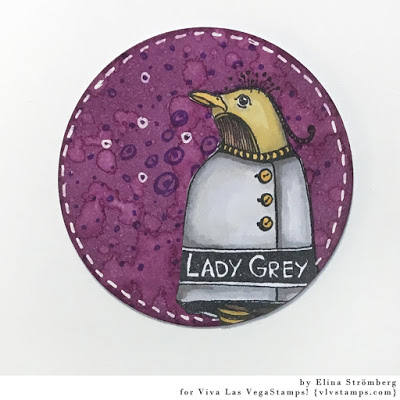 Whimsical Lady Grey 1 3/4 x 4-77003