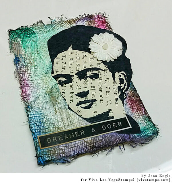 Banksy Frida Kahlo 2 1/2 x 3 1/2-46691