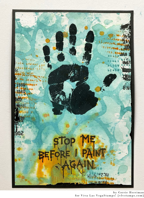 Stop Me Before I Paint 1 3/4 x 2 1/2-93096