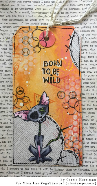 Born To Be Wild 1 1/4 x 1 1/4-47064