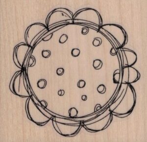 Circle Pattern Circle by Tera Callihan 2 1/2 x 2 1/2-0