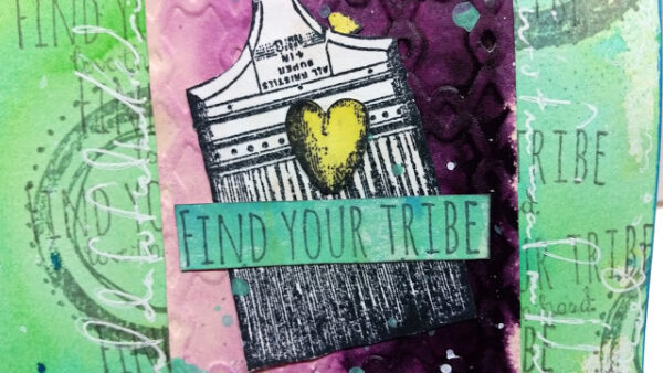 Find Your Tribe by Cat Kerr 1 x 2 1/4-47352