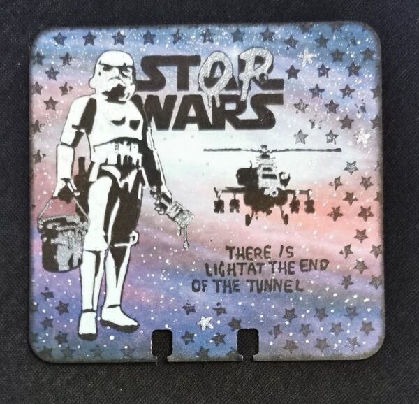 Banksy Storm Trooper Stop Wars 3 1/4 x 3 3/4-93713