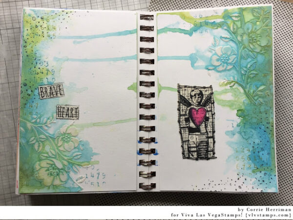 Brave Heart by Cat Kerr 1 1/4 x 3-59244