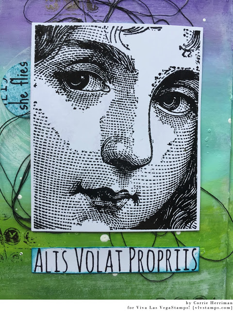 Alis Volat Propriis by Cat Kerr 1 x 2 1/2-47542