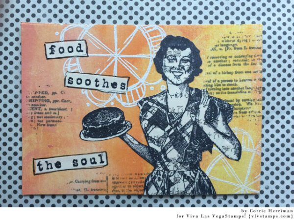 Food Soothes The Soul 3/4 x 3-59444