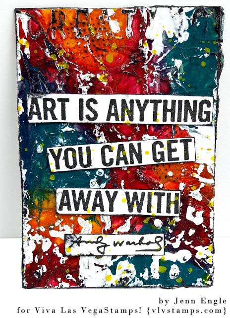 Art is Anything-Andy Warhol 1 3/4 x 2 3/4-60072