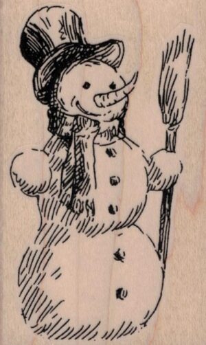 Frosty The Snowman 2 1/4 x 3 1/2-0