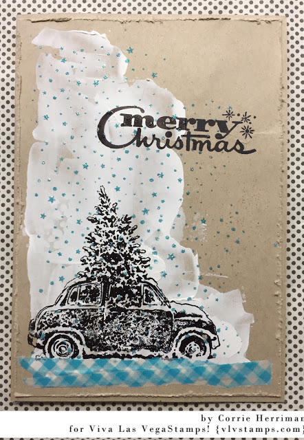 Christmas Tree In Car 3 1/4 x 3-60184