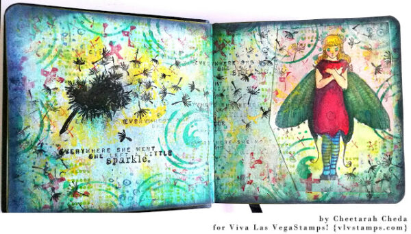 Whimsical Fairy Lady 3 1/4 x 4-60061