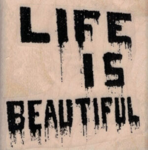 Banksy Life Is Beautiful 2 x 2-0