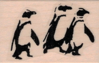 Banksy Penguins 1 1/4 x 1 3/4-0