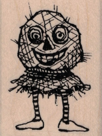 Whimsical Scarecrow 1 ¾ x 2 ¼-0