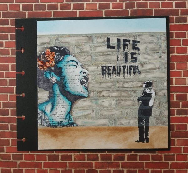 Banksy Life Is Beautiful 2 x 2-91579