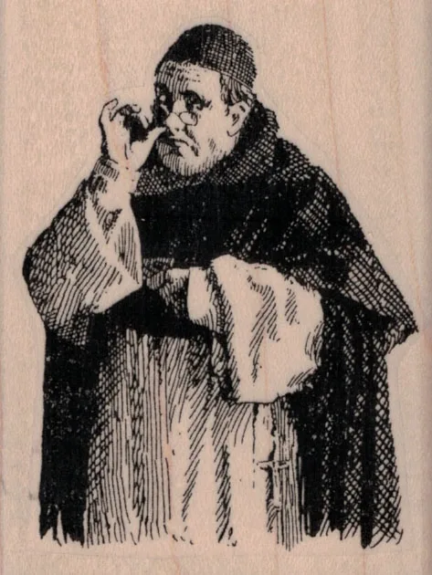 Pope Francis Thumbs Nose 2 1/2 x 3 1/4-0