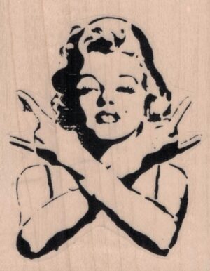 Banksy Marilyn Monroe 2 1/2 x 3-0