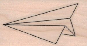 Paper Airplane 1 1/4 x 2-0