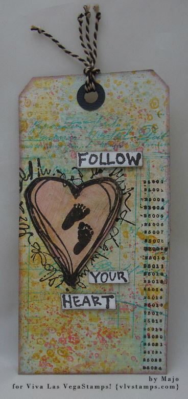 Banksy Follow Your Heart 1 1/4 x 1 1/2-92340