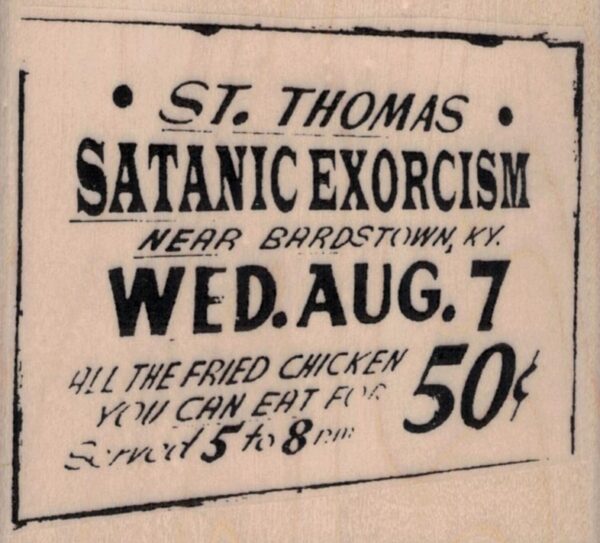 Satanic Exorcism 2 3/4 x 2 1/2-0