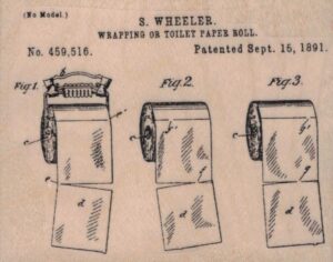 Toilet Paper Roll Patent 3 1/4 x 2 1/2-0