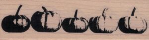Row Of Pumpkins 1 1/4 x 3 3/4-0