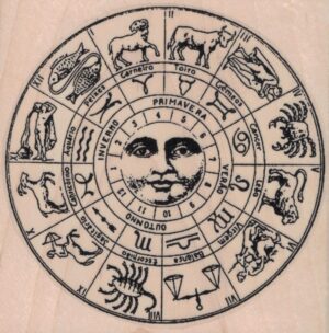 Zodiac Wheel 3 1/2 x 3 1/2-0