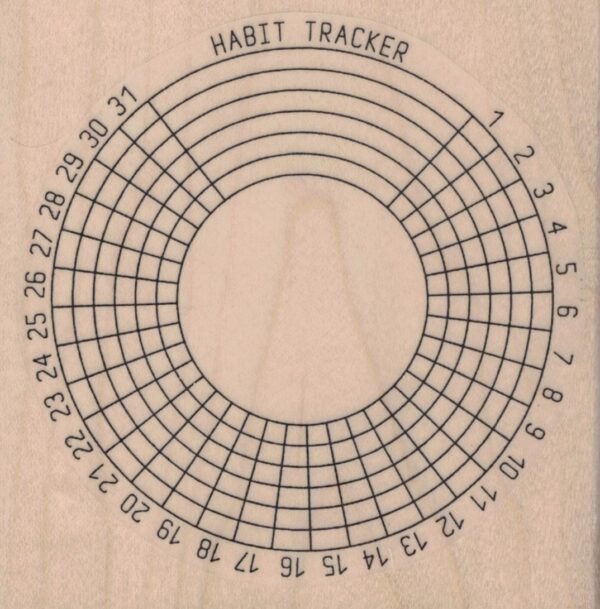 Habit Tracker Wheel 3 3/4 x 3 3/4-0